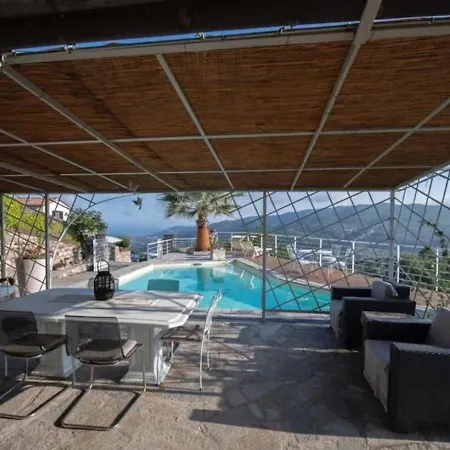 Con Piscina, Ac Nelle 2 Da Letto, Palestra E Vista Su Mare E Monti Villa *