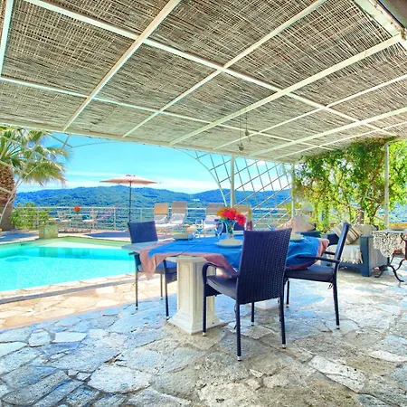 Con Piscina, Ac Nelle 2 Da Letto, Palestra E Vista Su Mare E Monti Villa Pontedassio